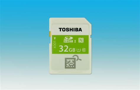 nfc sd card toshiba|Toshiba announces world's first SDHC card with NFC.